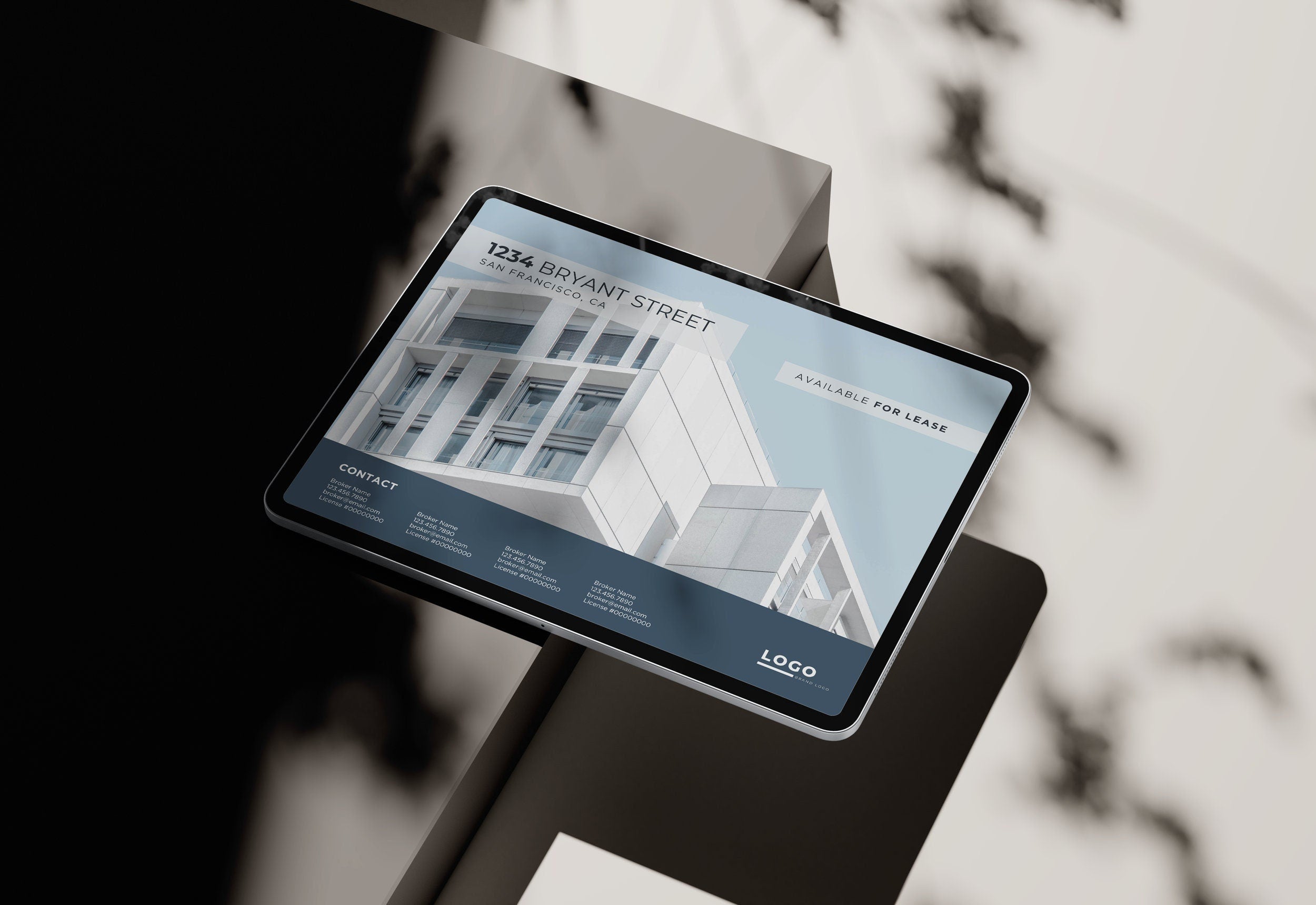 Commercial Real Estate Brochure Template: Office Property Listings (Edit in Canva)