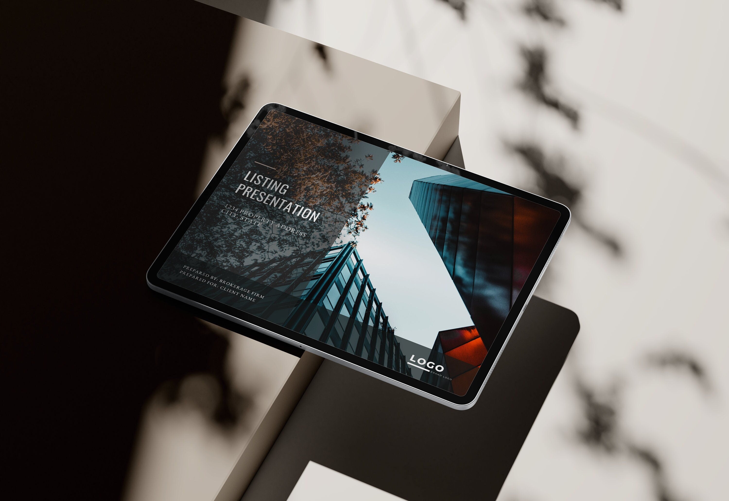 Commercial Real Estate Listing Presentation Template: Canva Brochure