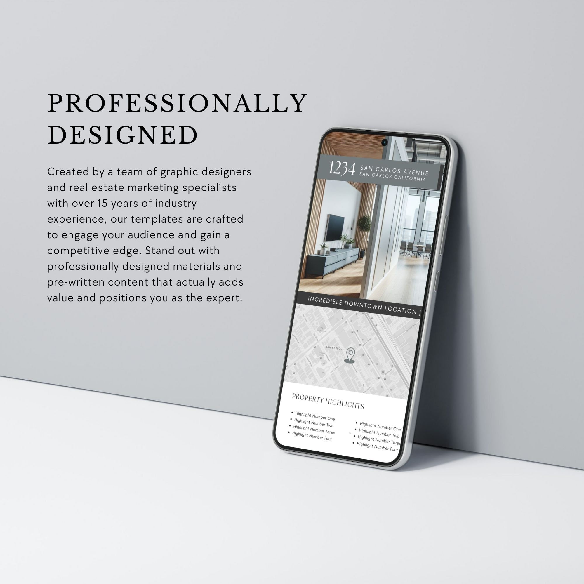 Commercial Real Estate Flyer Template: 4-Page Property Marketing (Edit in Canva)