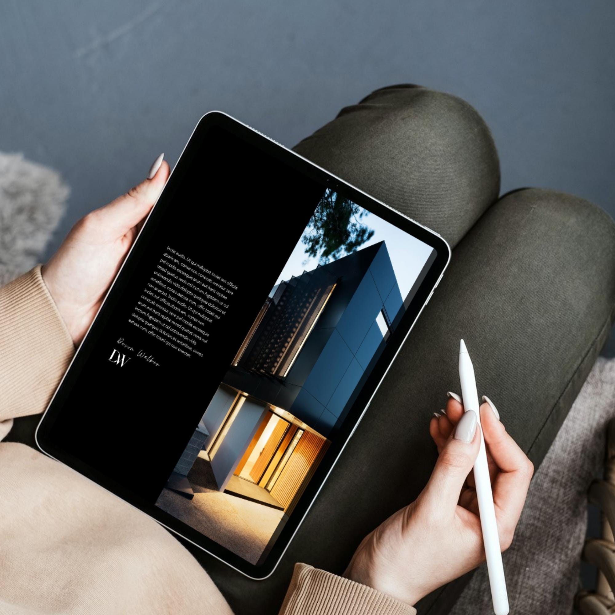 Modern Real Estate Brochure Template: 9-Page Canva Design (8.5x11 Portrait)