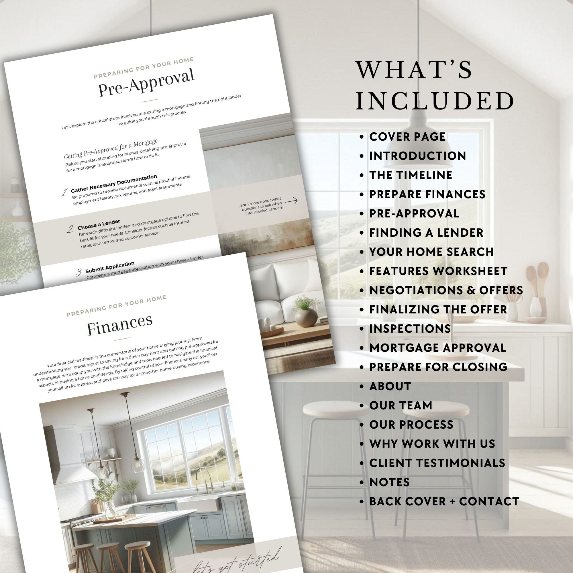 Home Buyer's Guide | 20-Page Buyer Packet