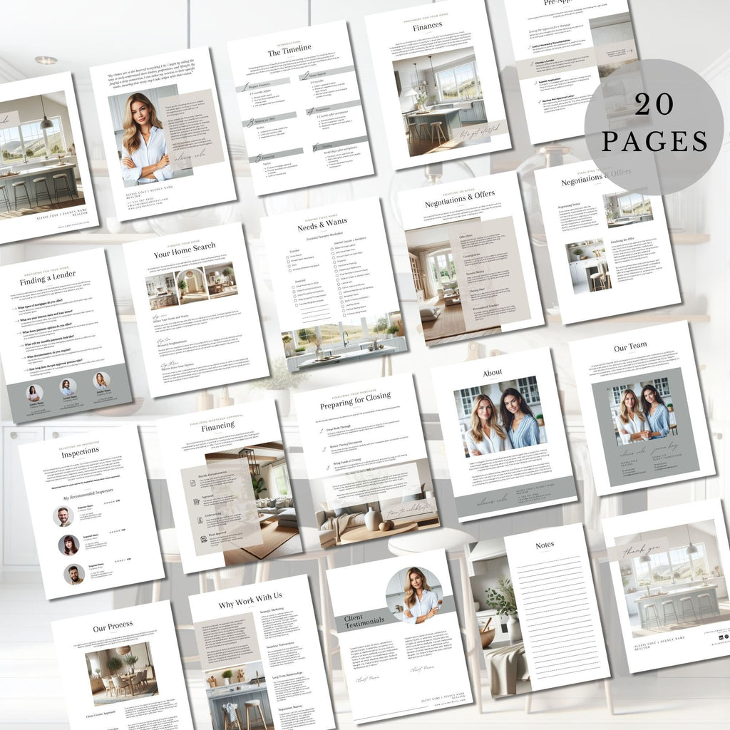 Home Buyer's Guide | 20-Page Buyer Packet